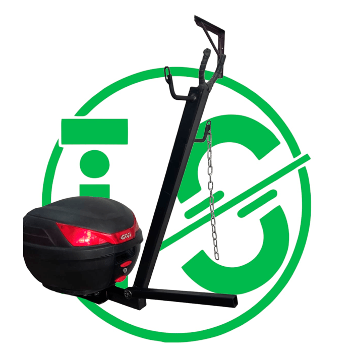 Porta bicicleta para moto